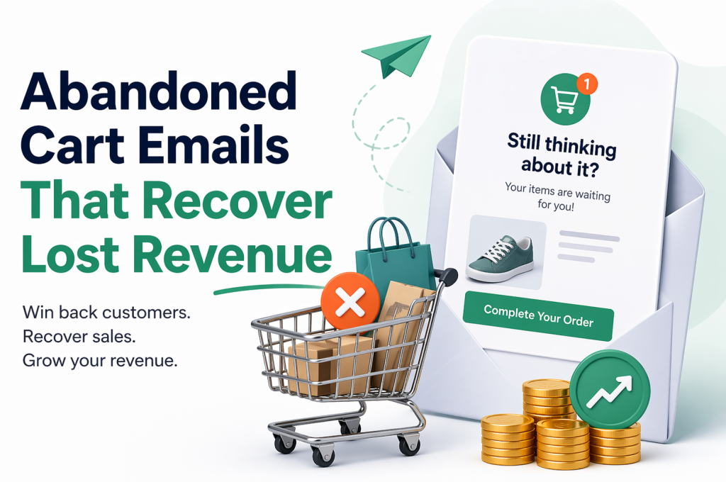 Abandoned Cart Emails That Recover Lost Revenue