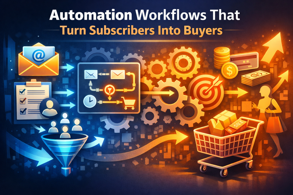 Automation Workflows That Turn Subscribers Into Buyers
