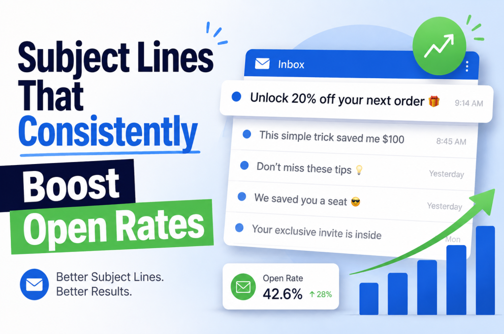 Subject Lines That Consistently Boost Open Rates